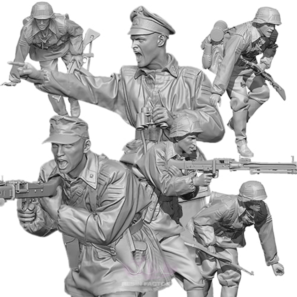 Resin Art Toys - 1/35 soldiers, Resin Model figure soldier,