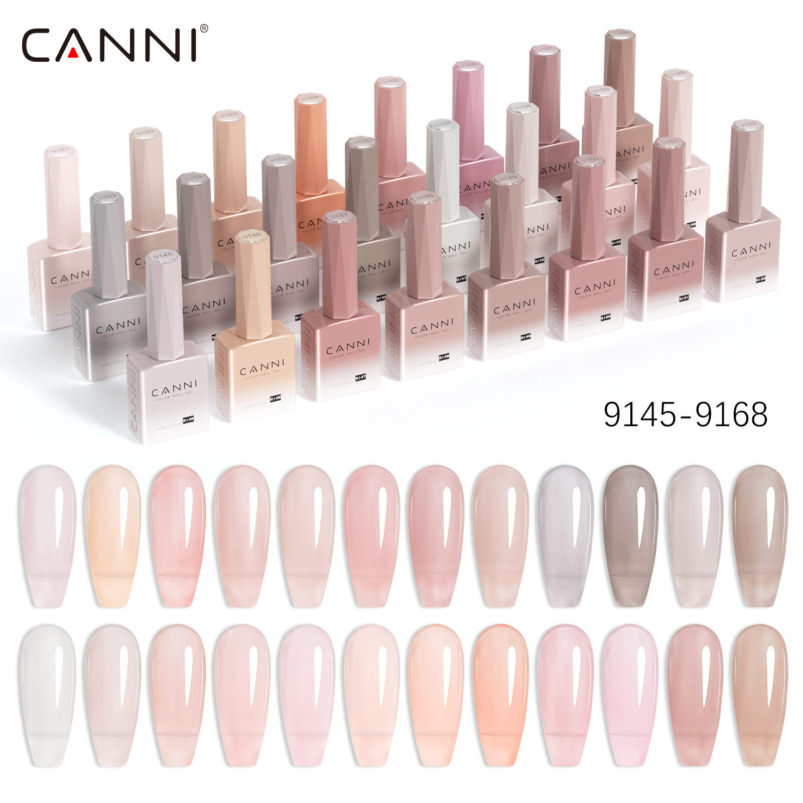 Resin Art Lamp - CC7 CANNI Nail Gel Polish 9ml