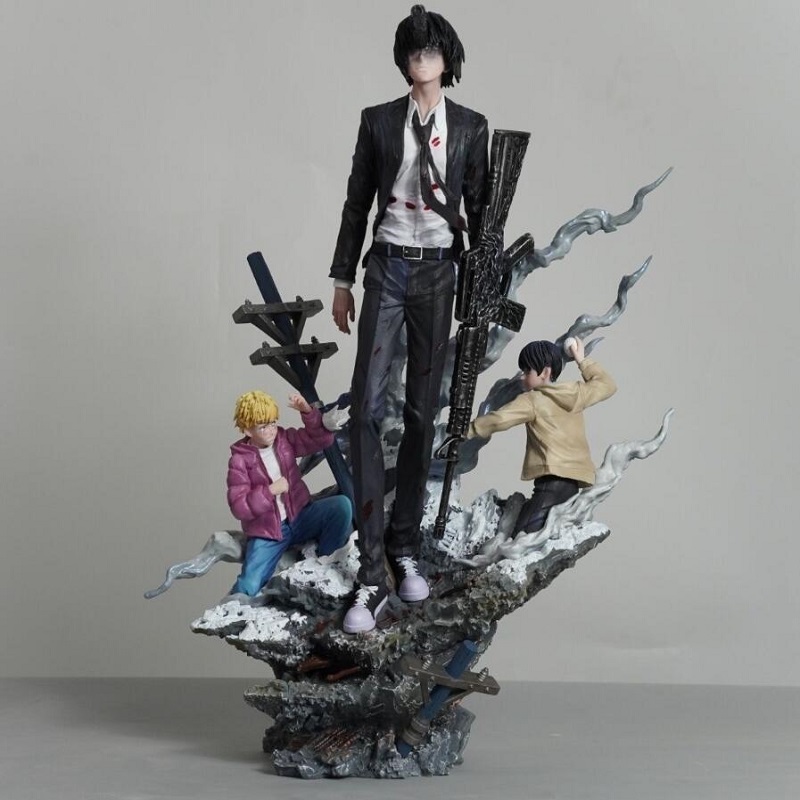 Resin Art Toys - Chainsaw Man Gun Devil Devil Hunter
