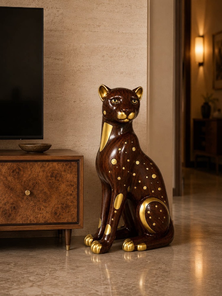 Resin Art With Wood - Home Decor Black Walnut Wood Color