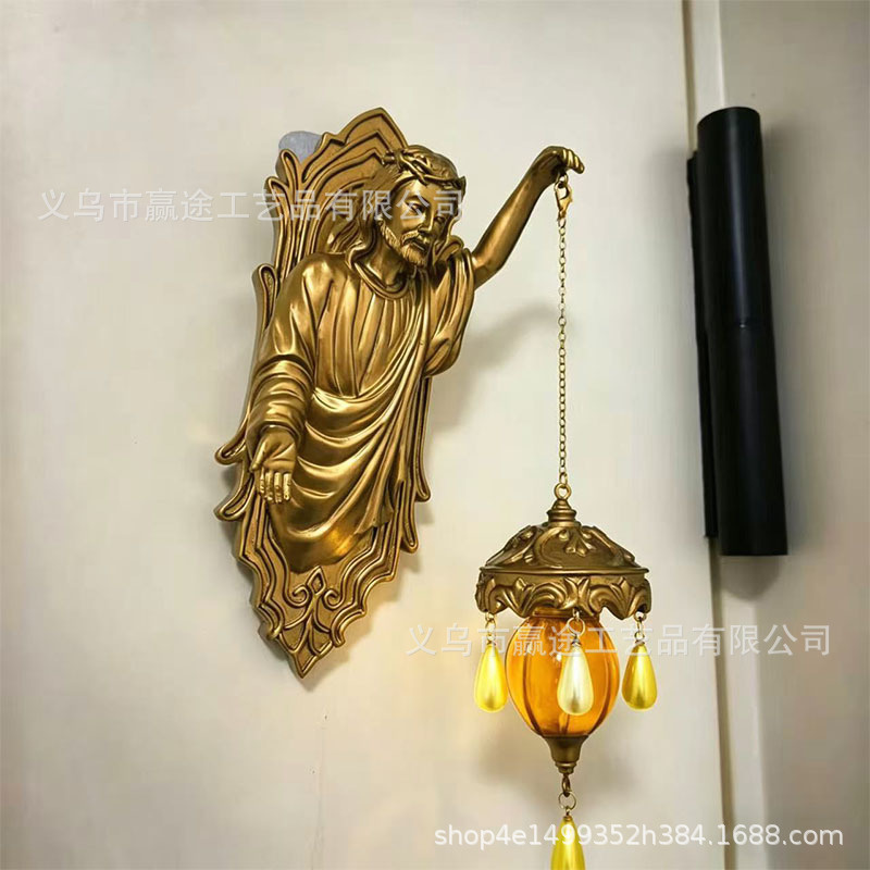 19cm Resin Mermaid Wall Lamp N - Resin Art Lamp 评论和价格