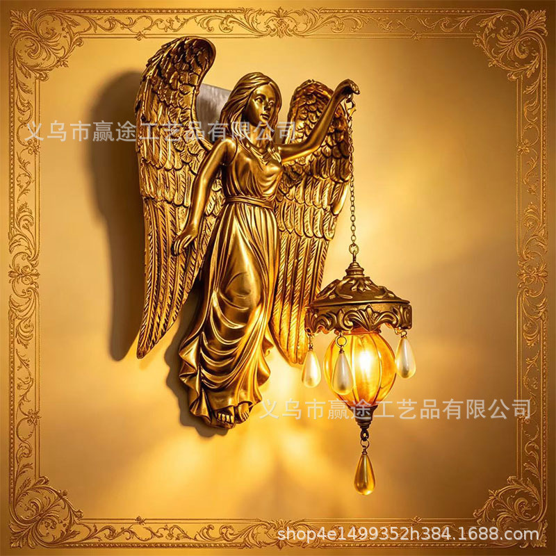 19cm Resin Mermaid Wall Lamp N - Resin Art Lamp 评论和价格