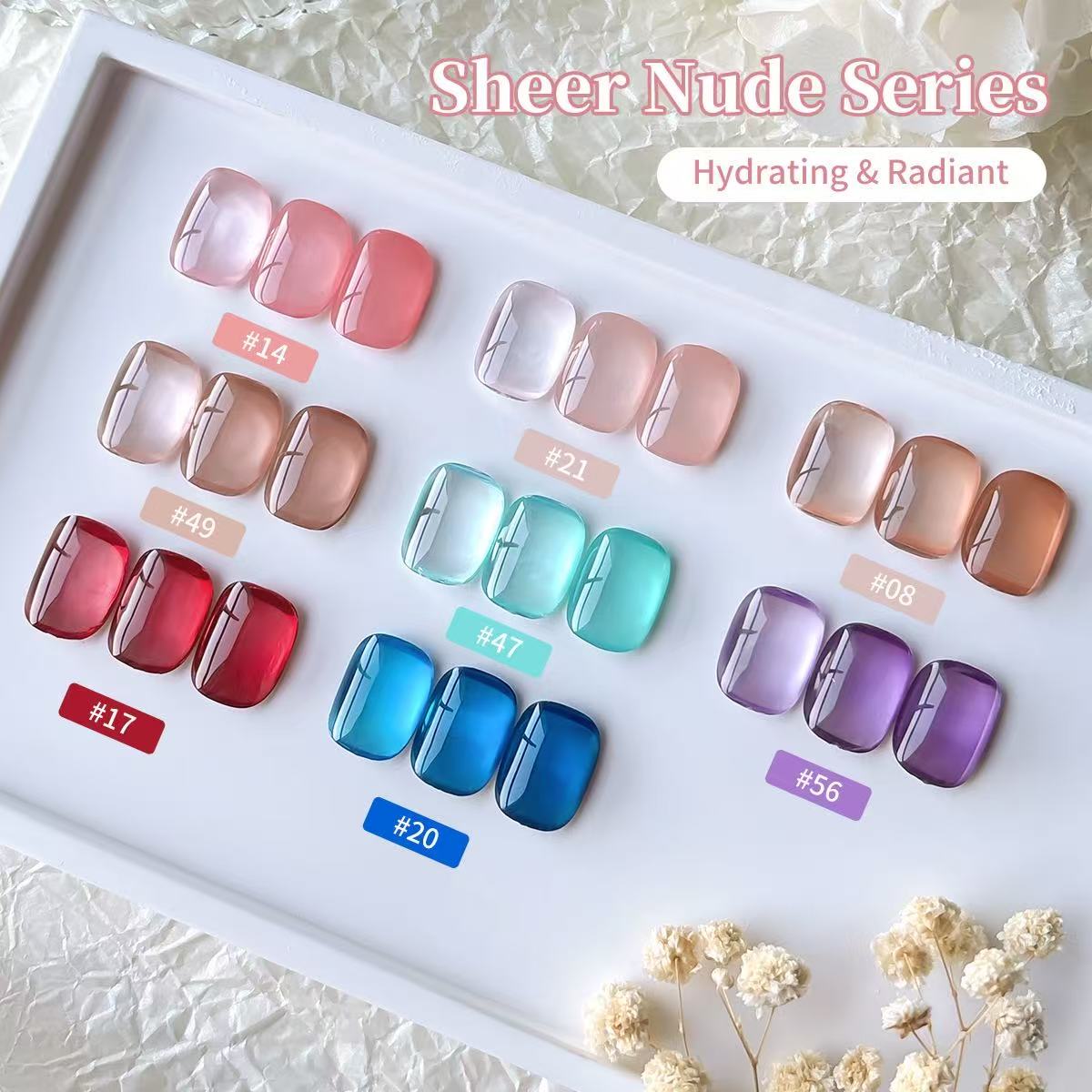 8 Colors Gel Nail Polish Kit 1 - Resin Art Lamp 评论和价格