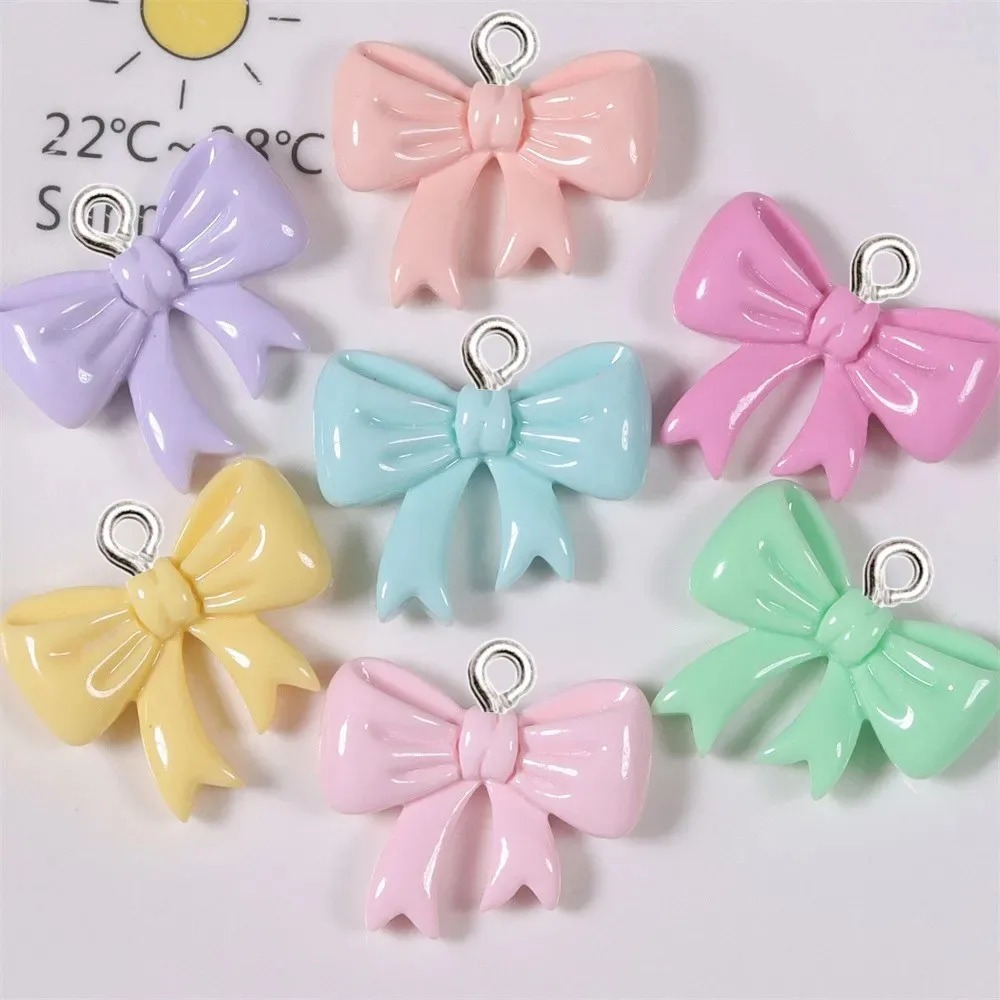 10 Pieces Candy Color Bow Resi - Resin Art Diy 评论和价格