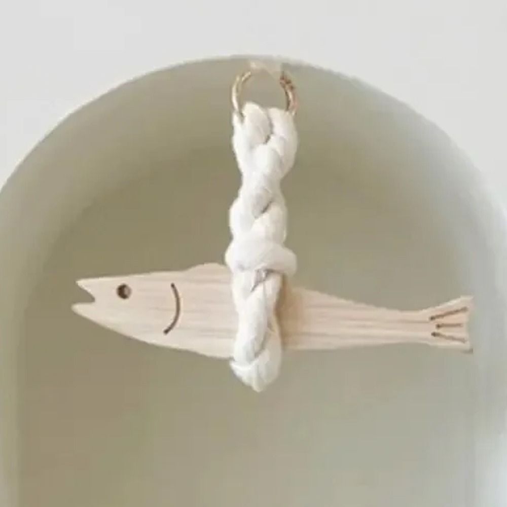 Creative Wooden Fish Car Ornam - Resin Art With Wood 评论和价格