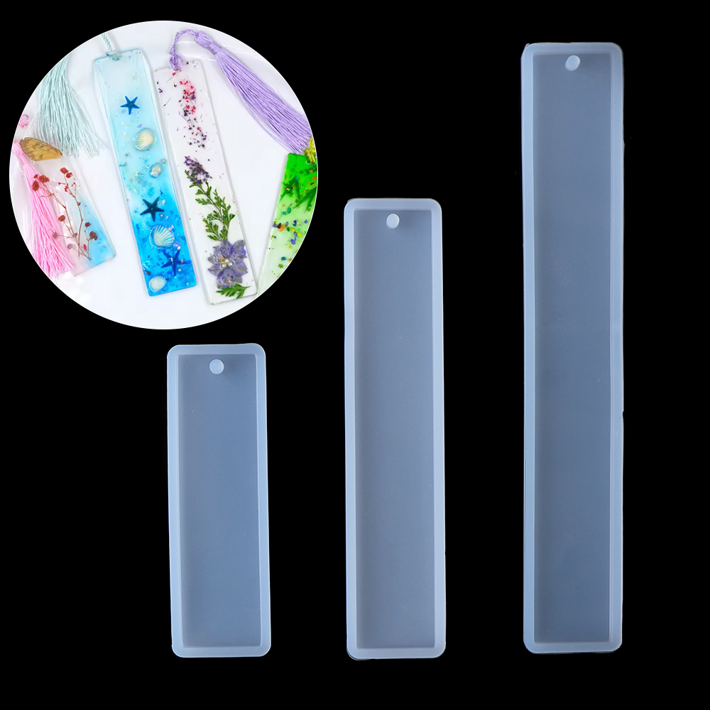 1 pc Bookmark Silicone Mold Tr - Resin Art Bookmark 评论和价格