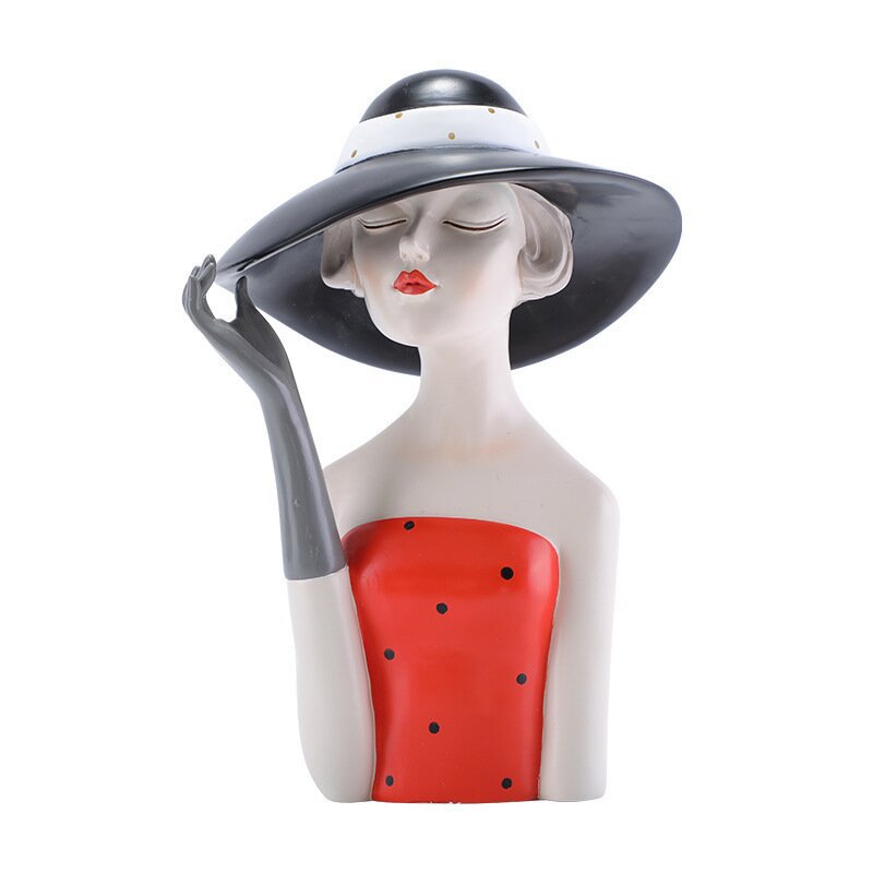 Instagram Style Girl Sculpture - Resin Art Instagram 评论和价格