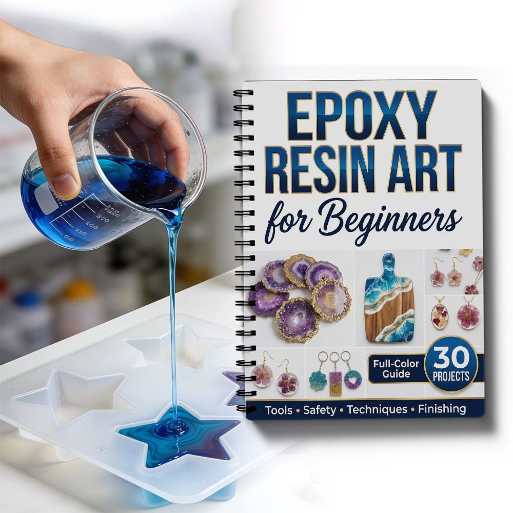 Step-by-Step Epoxy Resin Art H - Resin Art Tutorial 评论和价格