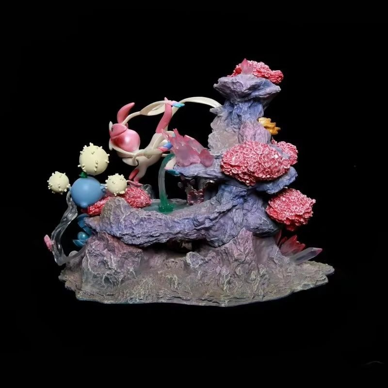 Gk Figure Sylveon Shroomish Cl - Resin Art Toys 评论和价格