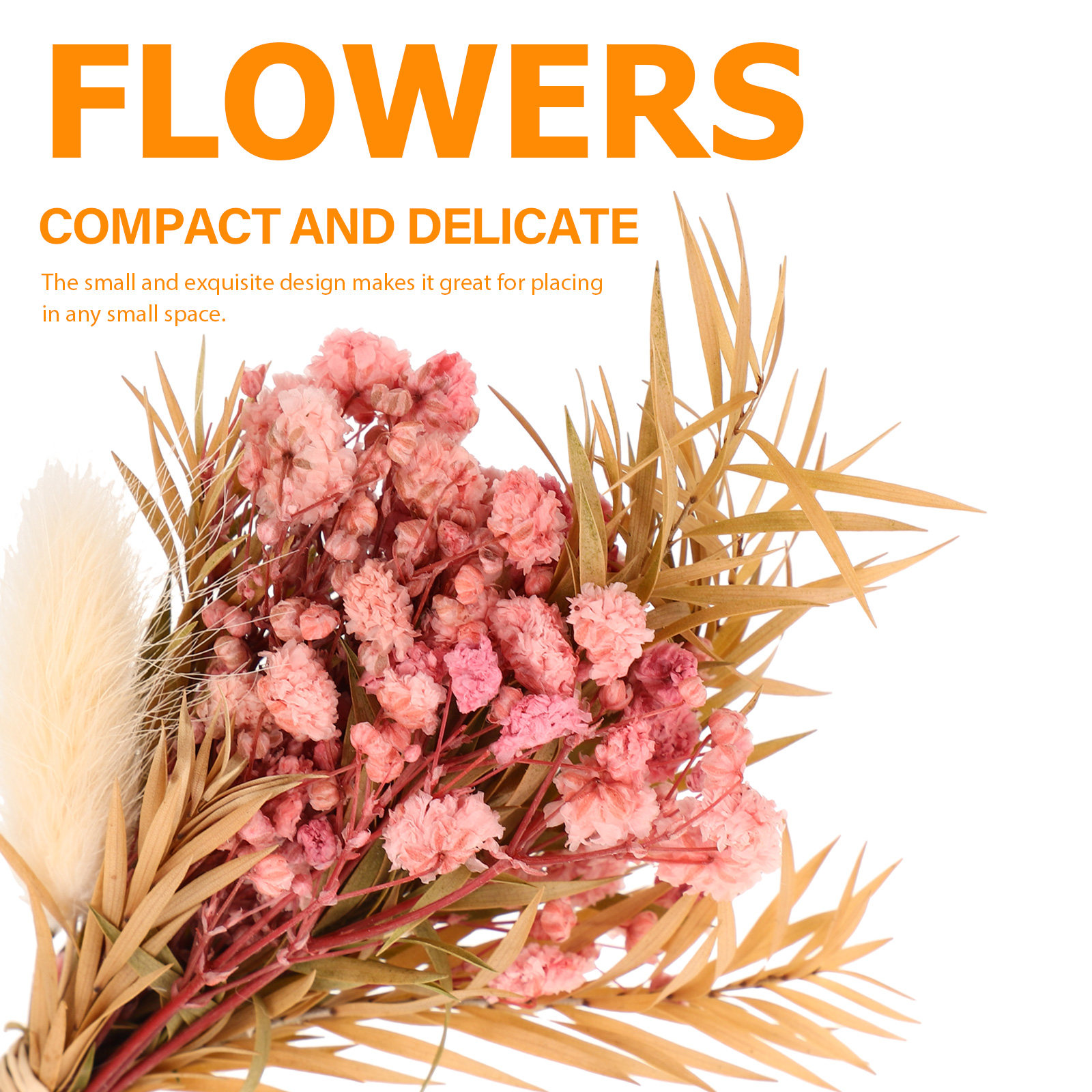 3Pcs Mini Dried Floral Bouquet - Dried Flower Pressed 评论和价格