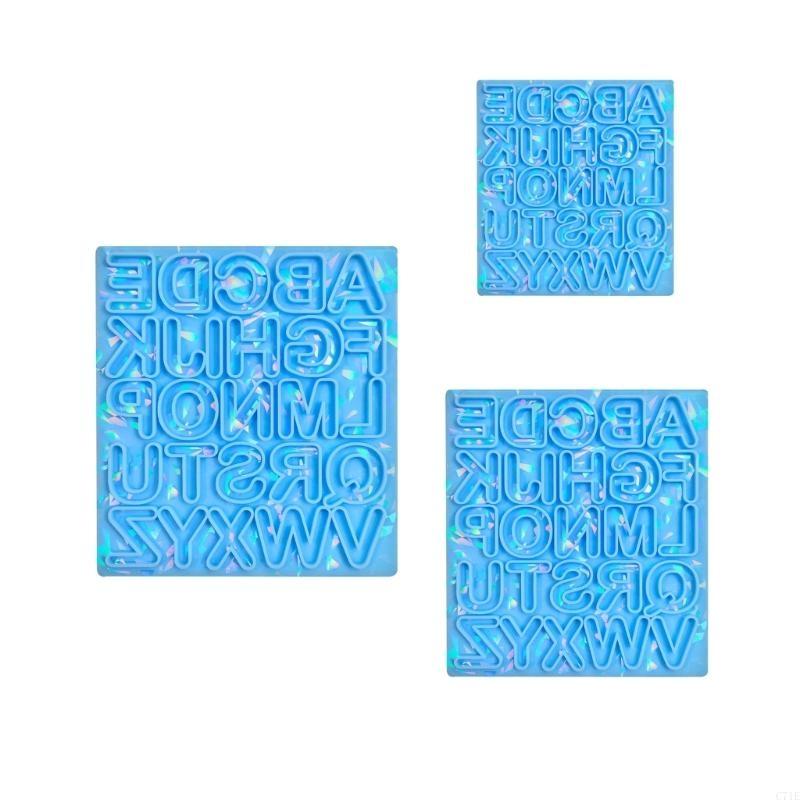 Letter Earring Resin Mold Holo - Resin Art Letter Keychain 评论和价格