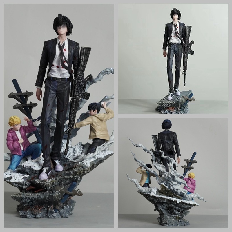 Chainsaw Man Gun Devil Devil H - Resin Art Toys 评论和价格