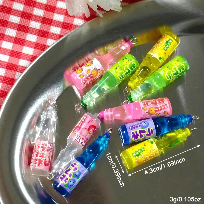 10Pcs Tiny Soda Bottle Resin C - Resin Art Handmade 评论和价格