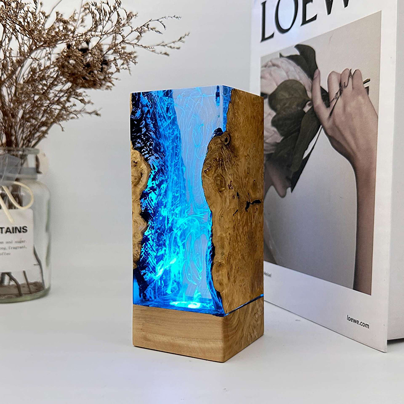 Underwater Cave Theme Organism - Resin Art Lamp 评论和价格