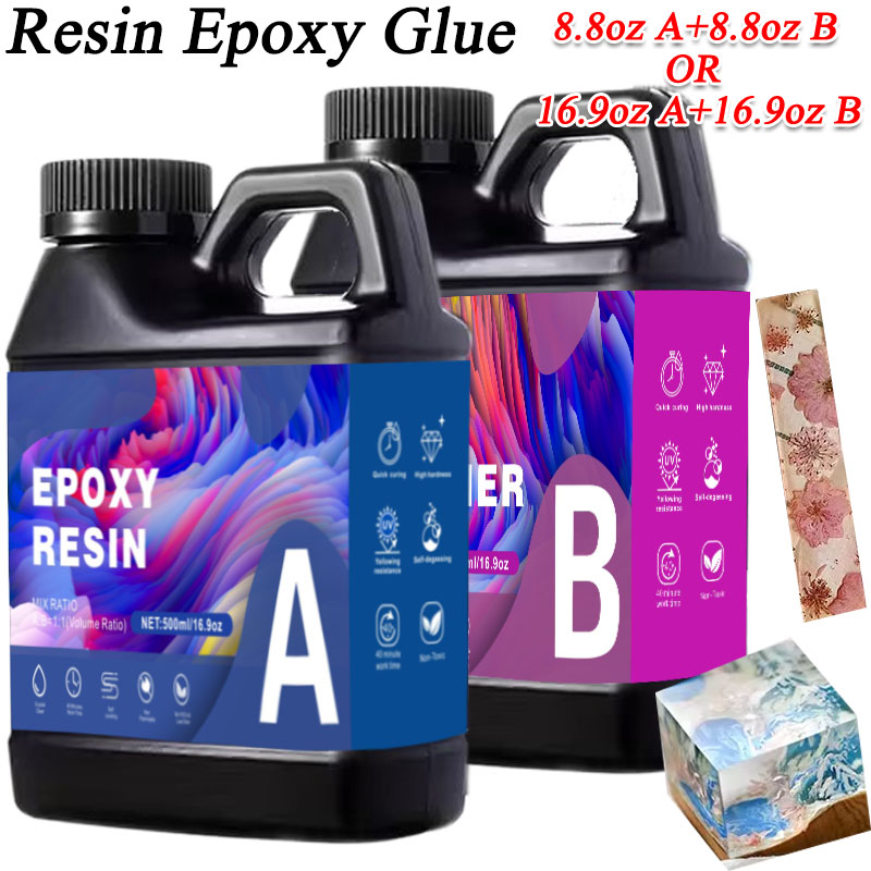 17.6oz/33.8oz AB Resin Epoxy G - Resin Art Uv 评论和价格