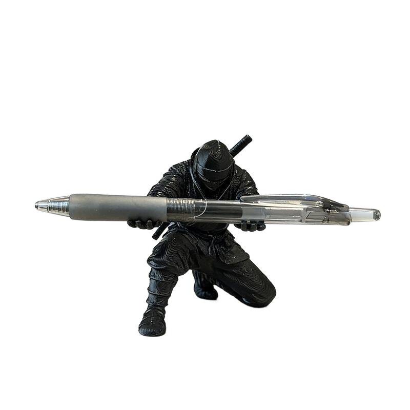 Ninja Figure Pen Holder 3D Pri - Resin Art Stand 评论和价格