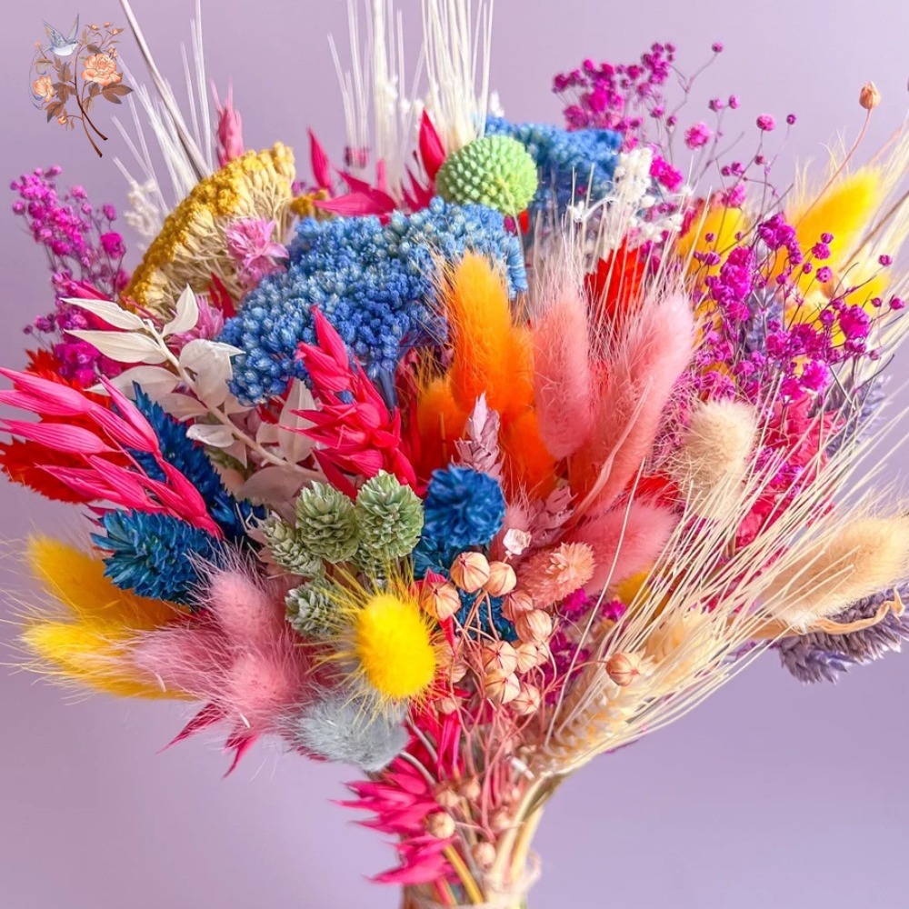 Colorful Dried Flowers Wedding - Dried Flower Pressed 评论和价格