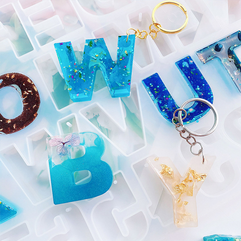 Alphabet Epoxy Resin Silicone  - Resin Art Uv 评论和价格