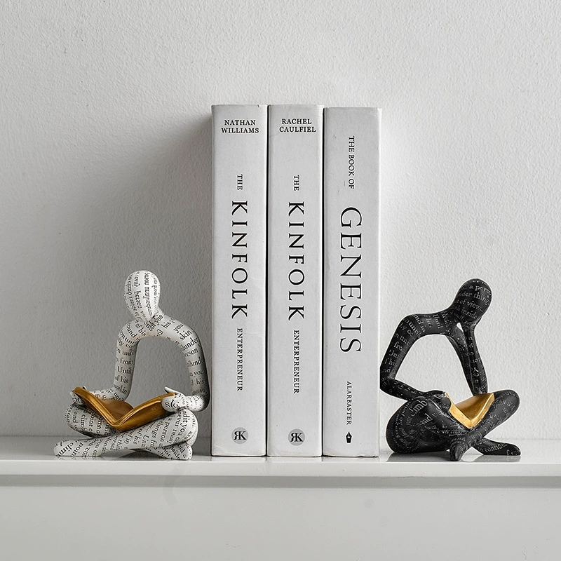Reading Portrait Ornaments Hol - Resin Art Stand 评论和价格