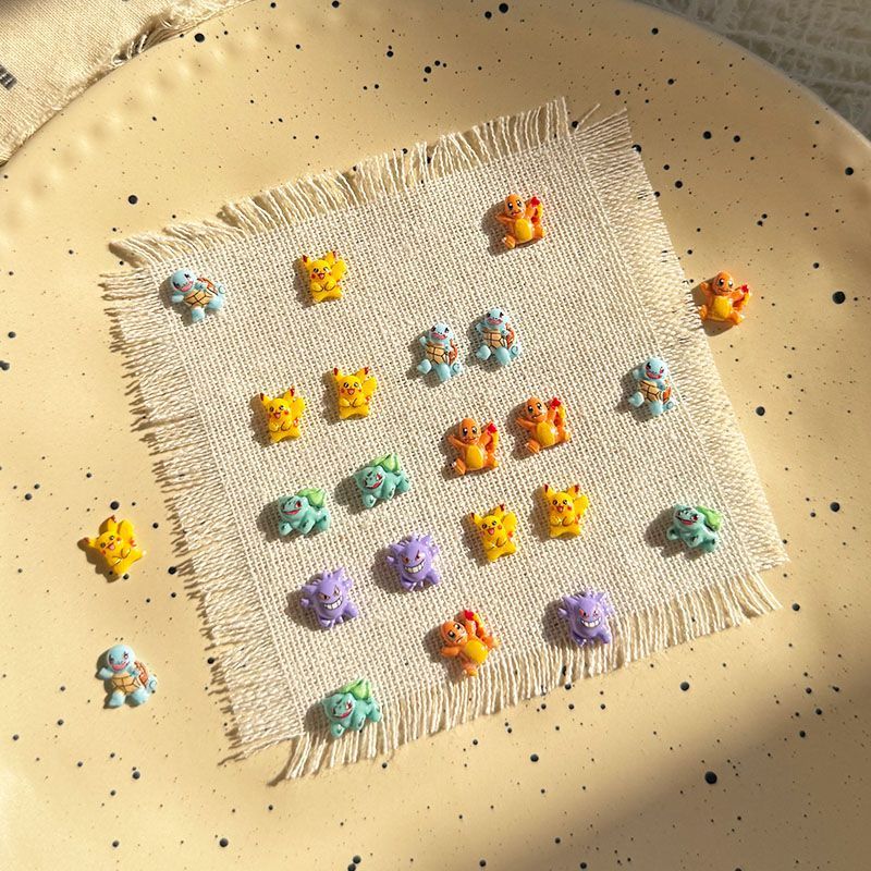 Pokemon nail art accessories,  - Resin Art Diy 评论和价格