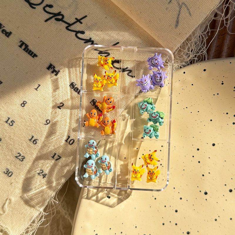 Pokemon nail art accessories,  - Resin Art Diy 评论和价格