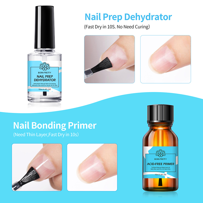 BORN PRETTY 2pc 15ml Nail Prim - Resin Art Lamp 评论和价格