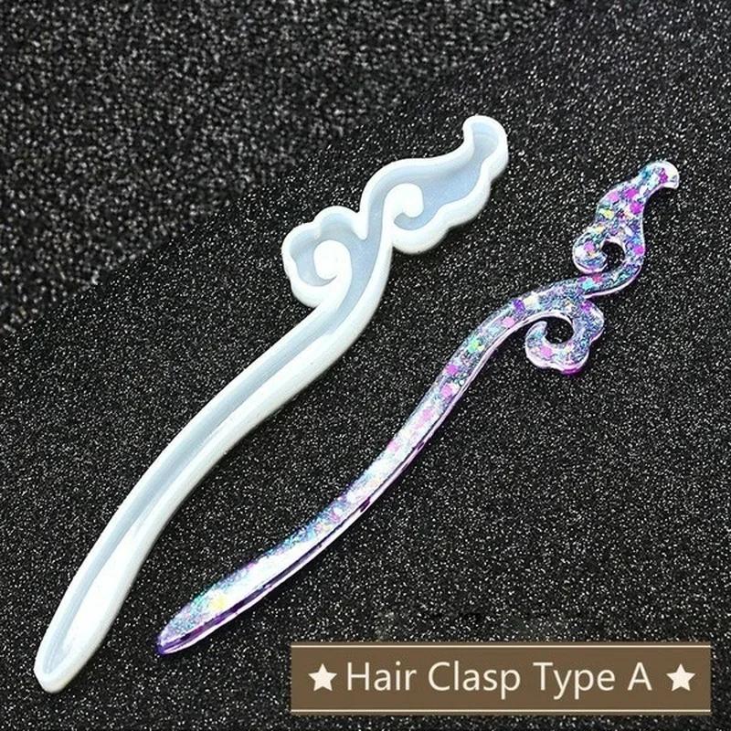 New Transparent Hairpin Silico - Resin Art Diy 评论和价格