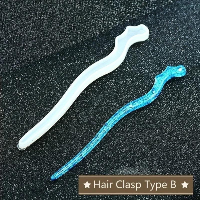New Transparent Hairpin Silico - Resin Art Diy 评论和价格