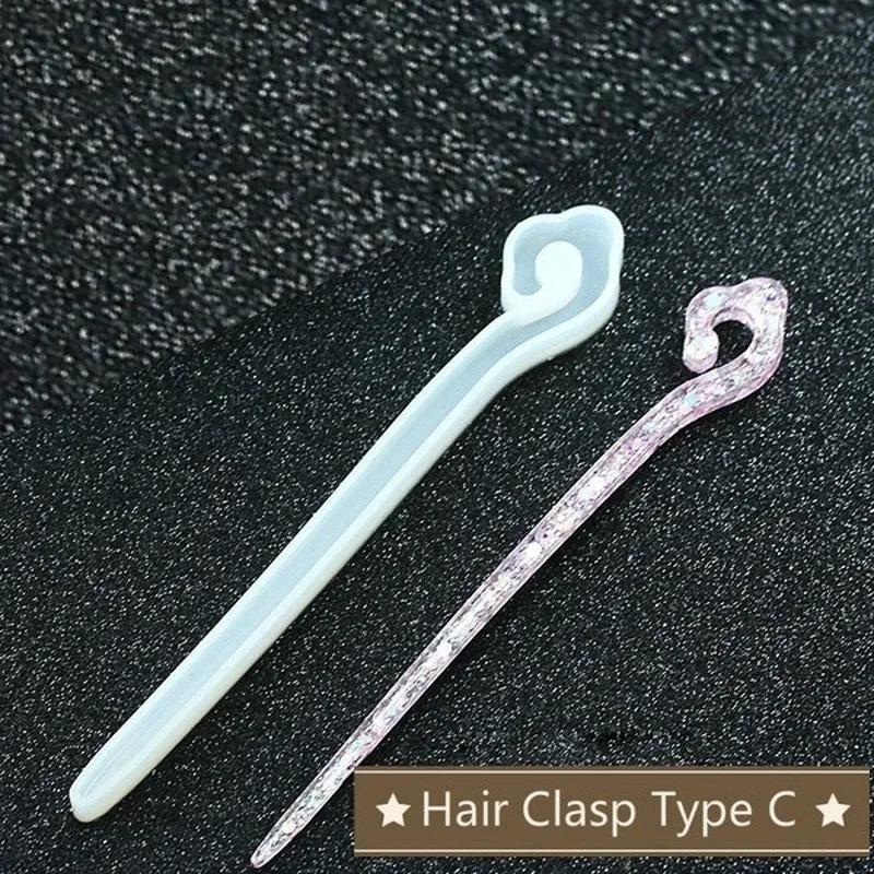 New Transparent Hairpin Silico - Resin Art Diy 评论和价格