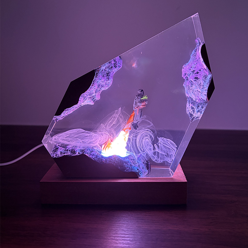 Sci-fi Anime Figure Organism R - Resin Art Lamp 评论和价格