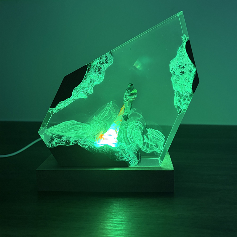 Sci-fi Anime Figure Organism R - Resin Art Lamp 评论和价格