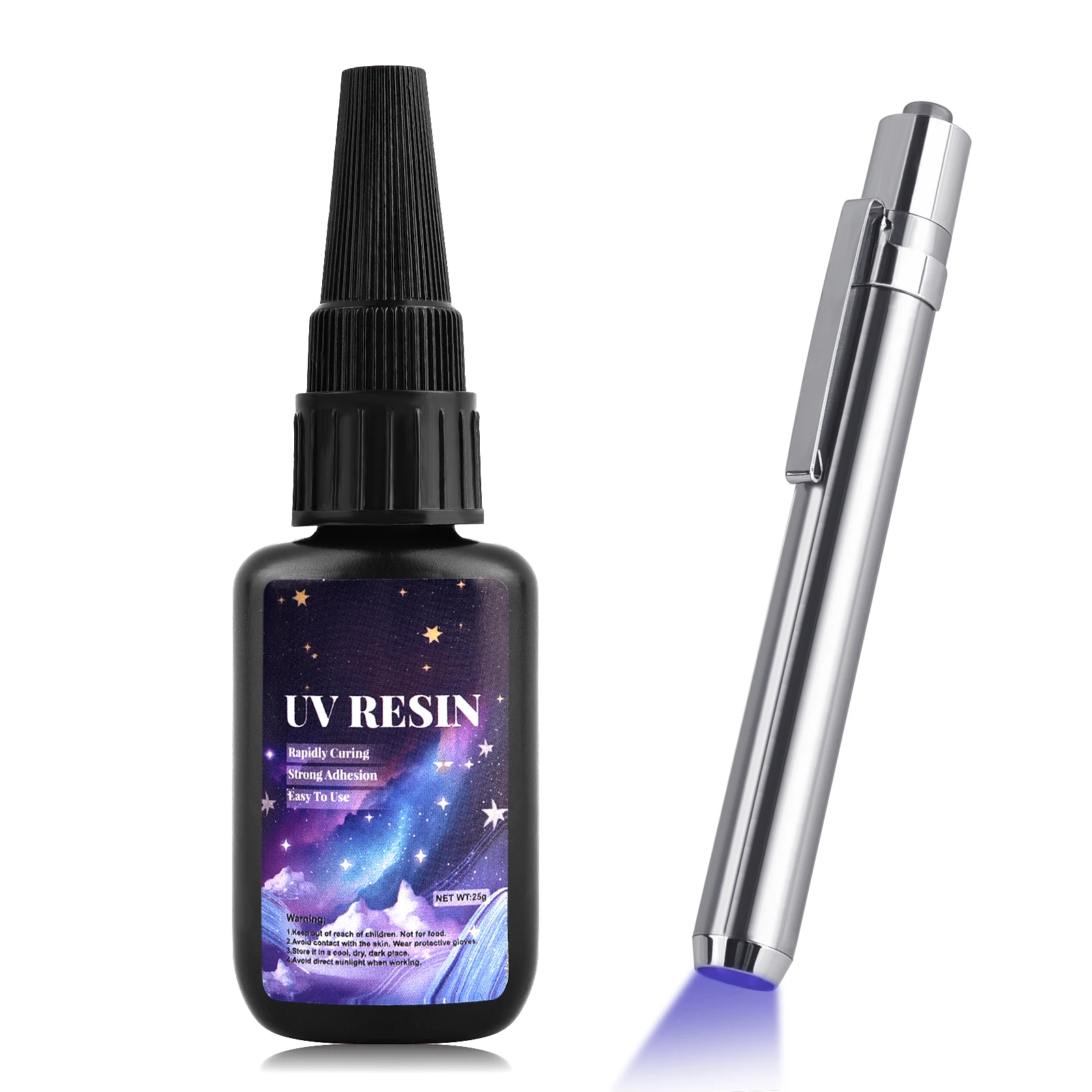 25g Quick-Drying UV Resin Glue - Resin Art Uv 评论和价格