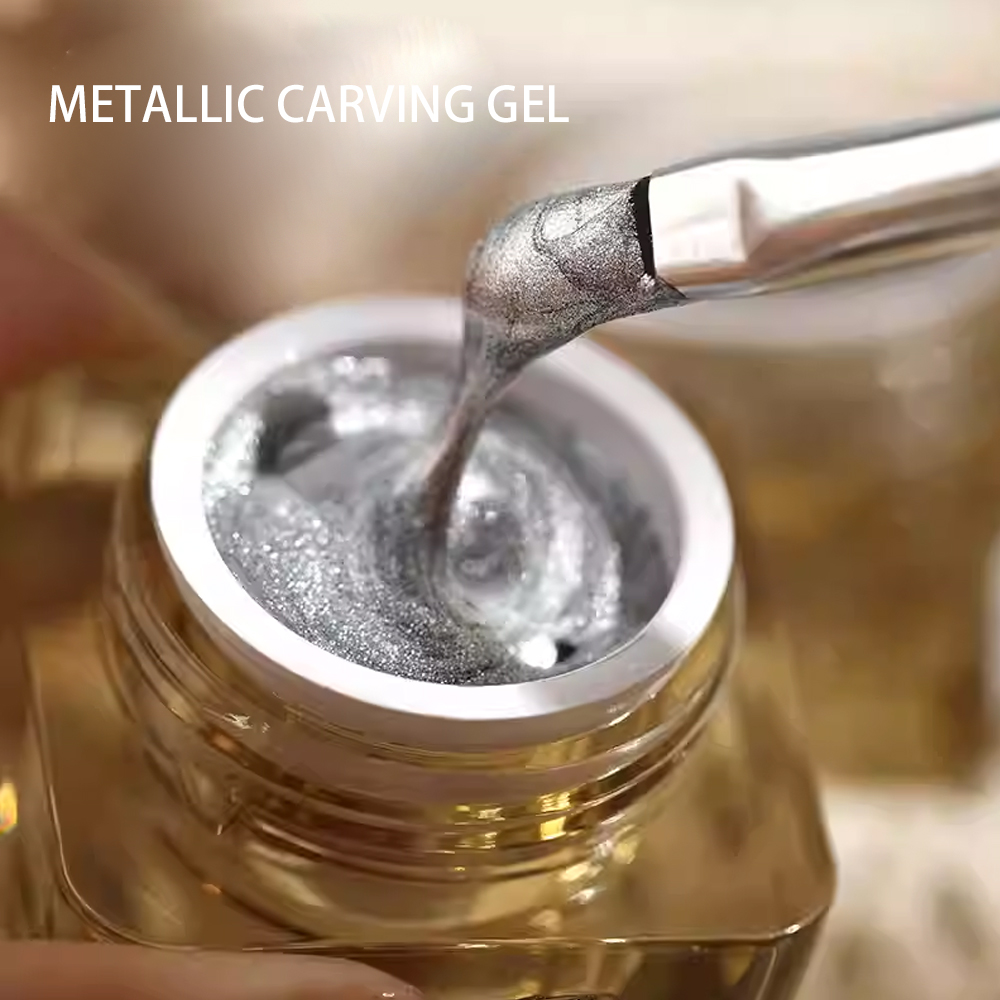 8g Metallic Carving Gel 3D Emb - Resin Art Uv 评论和价格