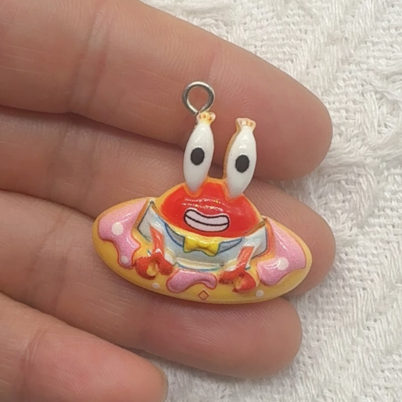 10pcs cartoon resin pendant, D - Resin Art Handmade 评论和价格