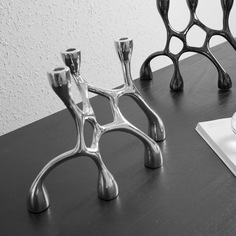 Silver Irregular Resin Art Can - Resin Art Stand 评论和价格