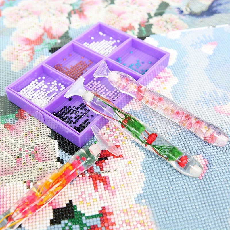 1set Flower Design Resin 5D Di - Resin Art Diy 评论和价格