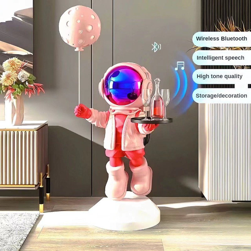 Large Creative Astronaut Astro - Resin Art Stand 评论和价格